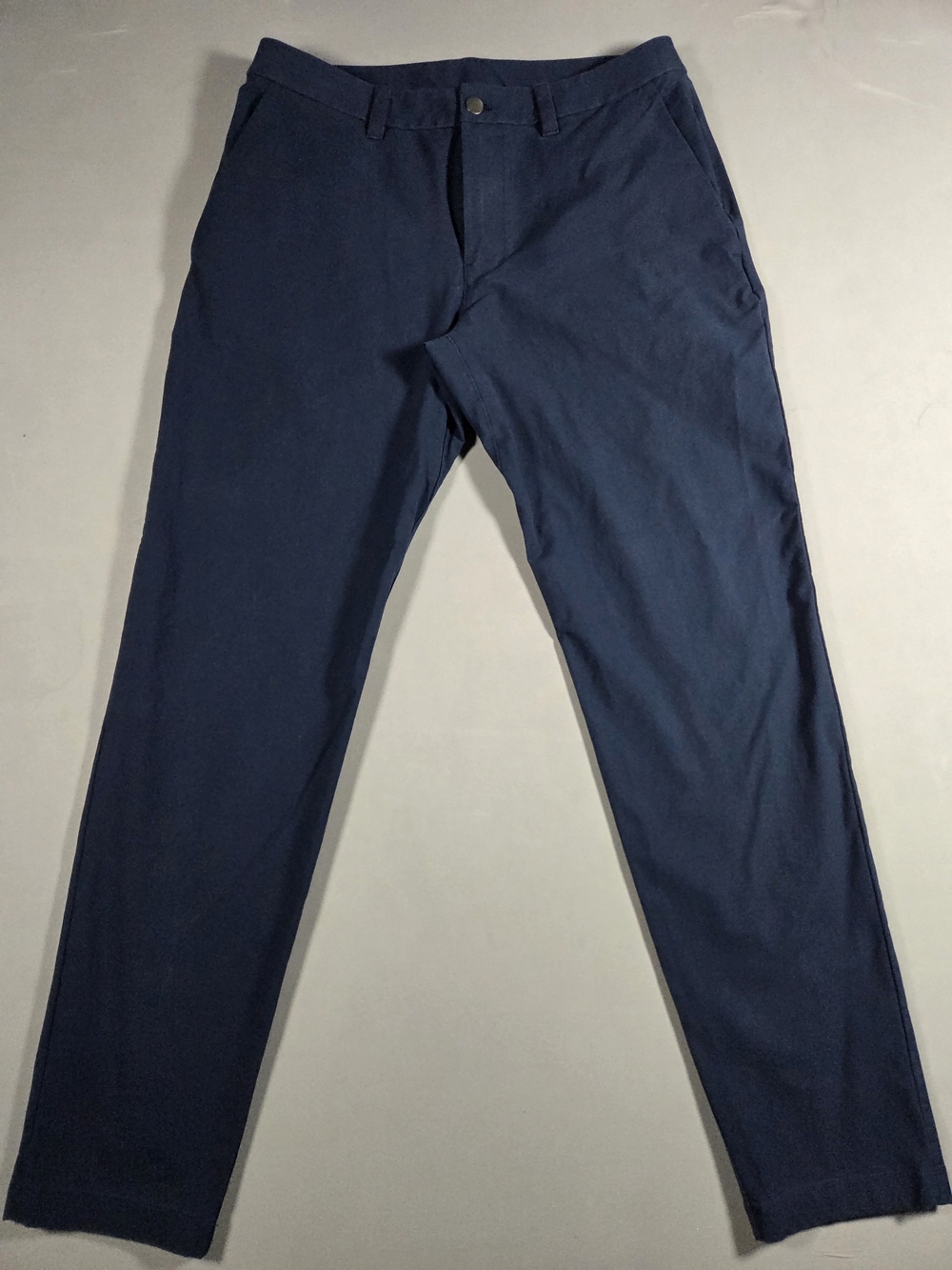 lululemon athletica Men's ABC Warpstreme Navy Chinos 32x30